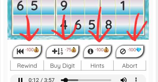 All the in-game help buttons.